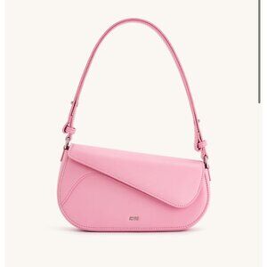 JW Pei Addisyn Shoulder Bag Pink Vegan Leather Purse Incl. Dust Bag